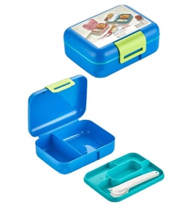 2 Katlı Yemek Taşıma Kabı Lila-krem Bl50251
