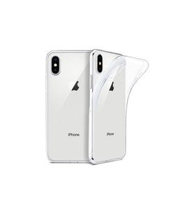 Apple iPhone XS Premium Silikon Kılıf Şeffaf
