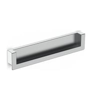 Yarım Kenar Gömme Kulp Mat Krom 128 Mm