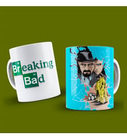 Breaking Bad Temalı Porselen Kupa Bardak Dizi Severler İçin Hediye Özel Tasarım