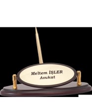 ODAK KUPA - Ahşap ve Cam Masa İsimlikleri - YZ-010 A - 10 cm