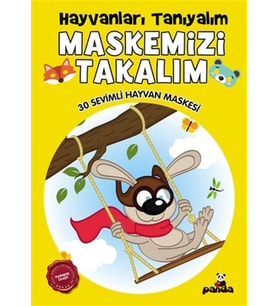 Maskemizi Takalım - Hayvanları Tanıyalım - 30 Sevimli Hayvan Maskesi