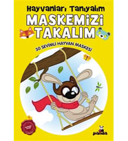 Maskemizi Takalım - Hayvanları Tanıyalım - 30 Sevimli Hayvan Maskesi