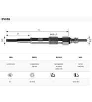 Svac 010 Transporter T5 1.9 Tdi Isitma Bujisi 4'Lü Takım N11.2898
