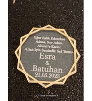 PLEKSİ MAGNET Sonsuzluk Magneti -  Magnet Nikah Şekeri - Nişan Şekeri - Söz Şekeri - Düğün Magnet - Nişan Magnet - Söz Magnet - Yenidoğan Magnet - Doğum Magnet - Yaş Magnet 7cm