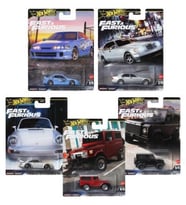 Hot Wheels Premium Fast & Furious 2024 5'li Set HNW46 (Renksiz)