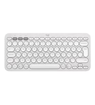Logitech K380s Çakıl Tuşlu Bluetooth Klavye Beyaz