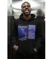 Killua Zoldyck Baskılı Unisex Oversize Hunter X Hunter Anime Hoodie