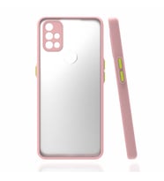 OnePlus Nord N10 5G Uyumlu Kılıf Zore Hux Kapak (Pembe)