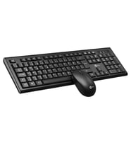Lecoo KW200-BK Siyah Kablosuz Ofis Klavye Mouse Seti (Numpadli)