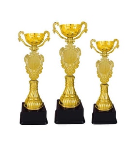 Büyük Ödül Kupası Üçlü Set-36/37/39 cm