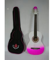 Valencia Gypsy Rose GRC1KPUB Klasik Gitar Seti (Mor)  7/8 Boyut - İnce Sap - Kılıf ve Askı Dahil
