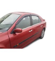 Renault Laguna 2 Krom Cam Çıtası 2002-2007 Paslanmaz Çelik 4 Parça
