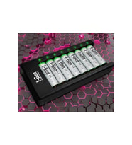 I-Gen G827 8'li Pil Şarj Aleti + 8 Adet AA 2700 mAh Şarj Edilebilir AA Şarjlı Kalem Pilli Set 1.2V Ni-MH