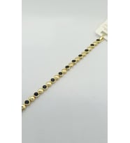 Éclat Noir Bileklik (17+2 cm)