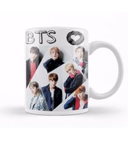 Bangtan  Boys Bts Kupa Bardak Porselen
