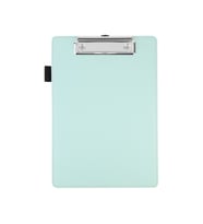 Sekreterlik,A5 Küçük Boy,Kapaksız,A5 Clipboard Vegan Suni Deri,17,5x24,5 cm.,Su Yeşili