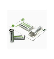 Şarj Edilebilir Pil Type-c Şarjlı Li-ıon Lityum Kalem Pil 2800mah/1.5v/aa Şarjlı Pil