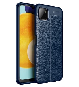 Durukar® Samsung Galaxy A22 Kılıf Auto Focus Kapak - Lacivert