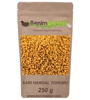BenimAktar Hardal Tohumu Sarı Yeni Mahsül 250 Gr