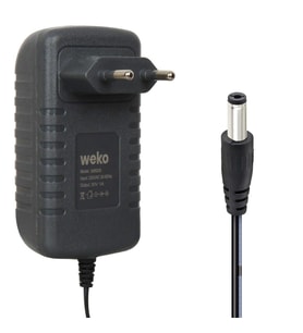 Weko WK-38626 Yerli Üretim 30 Volt - 1 Amper 5.5*2.5 Mm Uçlu Priz Tipi Şarj Adaptör