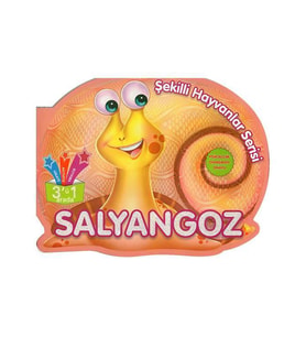 Şekilli Hayvanlar Serisi Salyangoz Parıltı Yayınları