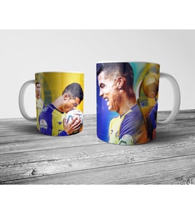 Pixxa Cristiano Ronaldo - Al Nassr FC Kupa Bardak Model 3