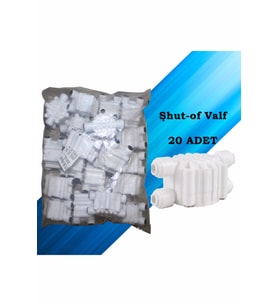 20 Adet Toptan Şhut-of Valf 4 Yollu Quick Vana