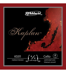 Daddario KS511 Cello Tek Tel  Kaplan (LA-A), 4/4