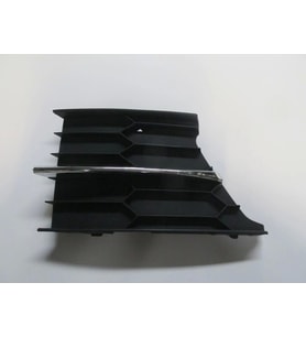 Skoda Rapıd- 13/16; Tampon Panjuru Sol Nikelaj Çıtalı (Sis Lambası Yanı)(Tw) (Oem No: 3Td854661Aryp)