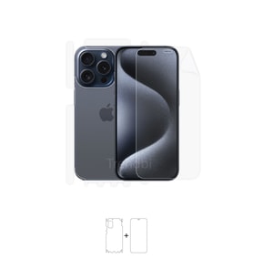 iPhone 15 Pro Full Body 360 Derece Tam Kaplama Poliüretan Film