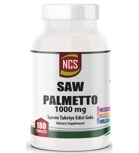 Ncs Saw Palmetto 1000 MG 180 Tablet Çinko Complex