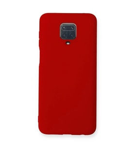 Xiaomi Redmi Note 9 Pro Kılıf Nano İçi Kadife Silikon - Kırmızı