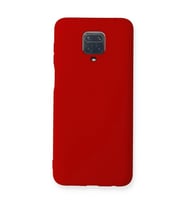 Xiaomi Redmi Note 9 Pro Kılıf Nano İçi Kadife Silikon - Kırmızı