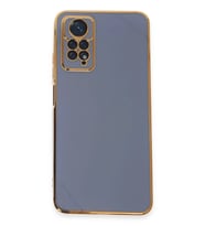 Durukar® Redmi Note 12 Pro 4G Kılıf Volet Silikon - Mavi
