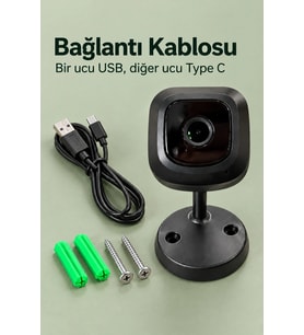 Mey İthalat® Telefondan İzlenebilen Standlı WiFi Kamera