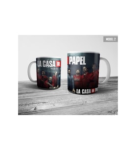 Pixxa La Casa De Papel Kupa Bardak Model 2