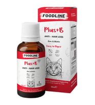 Foodline Kediler için Plus +B Damla 50 ml  Tüy Sağlığını Destekleyici Biotinli Multivitamin