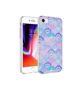Apple iPhone 7 Uyumlu Kılıf Zore Bella Kapak (Lila)