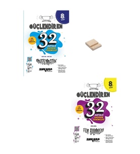 LGS 8. Sınıf Güçlendiren Matematik ve Fen Bilimleri Haftalık Denemeleri