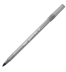 BİC ROUND STICK MEDIUM TÜKENMEZ KALEM SİYAH