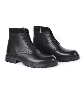 Pierre Cardin 77658 Siyah %100 Deri Erkek Bot