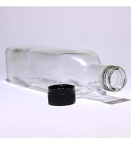 Zeytinyağı Şişesi Yağdanlık Sosluk Sirkelik 500 ml Şeffaf Marasca