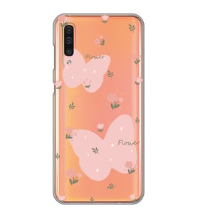 Samsung Galaxy A50 - A30S - A50S Uyumlu Kelebek Tasarımlı Şeffaf Telefon Kılıfı