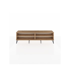 Arges TV Ünitesi 2 Raflı  176x30x51 Çam-Çam