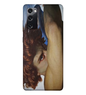 Samsung Galaxy S20 FE Uyumlu Fallen Angel Tasarımlı Şeffaf Telefon Kılıfı