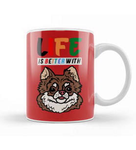Funny Dog Lover Gift For   Men Kupa Bardak Porselen