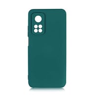 Coverzone Xiaomi Mi 10T Pro 5G ?le Uyumlu K?l?f Z-Mara Lansman Vieri Tam Koruma Arka Kapak Kamera Koruma �?k?nt?l? P�r�zs�z Y�zey Koyu Ye?il