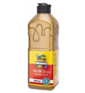 Nova Color Akrilik Boya 500Gr Altın