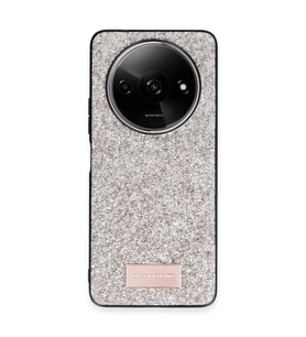 Onegif Xiaomi Redmi A3 4G Bright Simli Kapak - Gold
